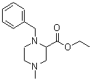 CAS 登录号：63285-59-6， 1-苄基-4-甲基-2-哌嗪羧酸乙酯
