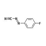 CAS#: 63315-99-1, (E)-(4-Fluorophenyl)Diazenecarbonitrile