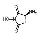 CAS 登录号：63316-53-0， (3S)-3-氨基-1-羟基-2,5-吡咯烷二酮