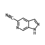 CAS#: 633328-50-4, 1H-Pyrazolo[3,4-c]pyridine-5-carbonitrile