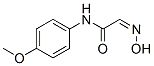 CAS 登录号：6335-41-7， (2Z)-2-羟基亚胺-N-(4-甲氧基苯基)乙酰胺