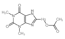 CAS#: 6336-12-5, 8-Theophylline mercuric acetate
