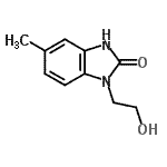 CAS#: 63387-92-8, 1-(2-Hydroxyethyl)-5-Methyl-1,3-Dihydro-2H-Benzimidazol-2-One