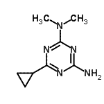 CAS#: 634165-96-1, 6-Cyclopropyl-N,N-dimethyl-1,3,5-triazine-2,4-diamine