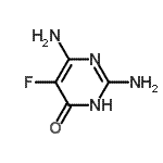 CAS 登录号：63436-09-9， 2,6-二氨基-5-氟-4(1H)-嘧啶酮
