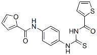 CAS#: 6345-69-3, N-[4-(Thiophene-2-Carbonylthiocarbamoylamino)Phenyl]Furan-2-Carboxamide