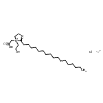 CAS 登录号：63451-12-7， 1-(羧甲基)-2-十七烷基-4,5-二氢-1-(2-羟基乙基)-1H-咪唑鎓氯化物钠盐(1:1:1)