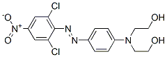 CAS 登录号：63467-07-2， 2,2'-[[4-[(2,6-二氯-4-硝基苯基)偶氮]苯基]亚氨基]二乙醇
