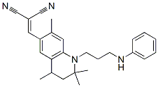 CAS 登录号：63467-15-2， 6-(2,2-二氰基乙烯基)-3,4-二氢-2,2,4,7-四甲基-N-苯基-2H-喹啉-1-丙胺