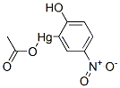 CAS 登录号：63468-53-1， 乙酰氧基(2-羟基-5-硝基苯基)汞(II)