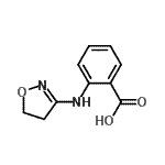 CAS 登录号：63480-09-1， 2-(4,5-二氢-1,2-恶唑-3-基氨基)苯甲酸