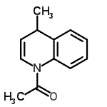 CAS 登录号：634891-63-7， 1-(4-甲基-1(4H)-喹啉基)乙酮
