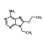 CAS#: 634924-89-3, 8-Ethoxy-9-ethyl-9H-purin-6-amine