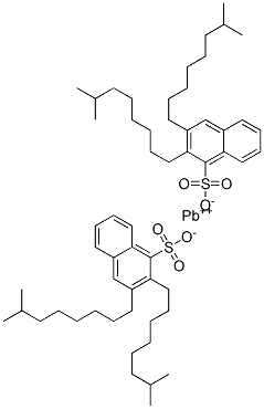 CAS 登录号：63568-30-9， 二(二异壬基萘磺酸)铅