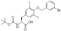 CAS#: 63570-43-4, O-[(3-Bromophenyl)Methyl]-N-[(1,1-Dimethylethoxy)Carbonyl]-3,5-Diiodo-L-Tyrosine
