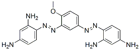 CAS#: 6358-83-4, 4,4'-[(4-Methoxy-1,3-Phenylene)Bis(Azo)]Bisbenzene-1,3-Diamine