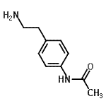 CAS 登录号：63630-08-0， N-[4-(2-氨基乙基)苯基]乙酰胺