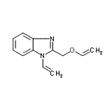 CAS#: 63634-48-0, 1-Vinyl-2-[(Vinyloxy)Methyl]-1H-Benzimidazole