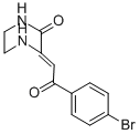 CAS 登录号：63656-19-9， 3-(2-(4-溴苯基)-2-氧代乙亚基)-哌嗪酮