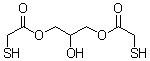 CAS 登录号:63657-12-5, 2-巯基-乙酸 1,1'-(2-羟基-1,3-丙烷二基)酯