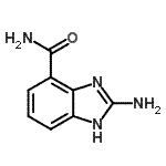 CAS#: 636574-52-2, 2-Amino-1H-benzimidazole-4-carboxamide