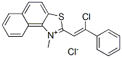 CAS#: 63665-80-5, 2-(2-Chloro-2-Phenylvinyl)-1-Methylnaphtho[1,2-d]Thiazolium Chloride
