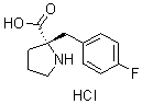 CAS 登录号：637020-68-9， 2-(4-氟苄基)-L-脯氨酸盐酸盐