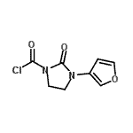 CAS#: 63707-01-7, 3-(3-Furyl)-2-Oxo-1-Imidazolidinecarbonyl Chloride