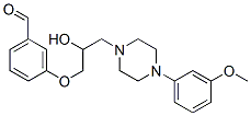 CAS 登录号：63716-13-2， 3-[2-羟基-3-[4-(3-甲氧基苯基)-1-哌嗪基]丙氧基]苯甲醛