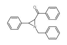 CAS 登录号：6372-57-2， rel-(2alpha*,3alpha*)-1-苄基-2-苯甲酰基-3-苯基氮丙啶