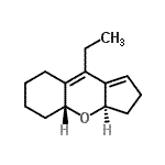 CAS#: 637761-02-5, (3aR,4aR)-9-Ethyl-2,3,3a,4a,5,6,7,8-octahydrocyclopenta[b]chromene
