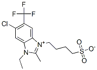 CAS#: 63816-04-6, 6-Chloro-1-Ethyl-2-Methyl-3-(4-Sulphonatobutyl)-5-(Trifluoromethyl)-1H-Benzimidazolium