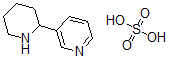CAS 登录号：6382-19-0， 新烟碱硫酸盐
