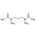 CAS#: 63820-31-5, N,N'-1,3-Propanediylbis(N-Methylethanethioamide)