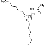 CAS#: 63868-94-0, Phosphonic acid, dihexyl ester, compd. with acetic acid, mercury salt (1:1:1)