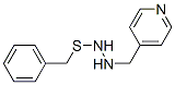 CAS 登录号：63884-55-9， 1-苄基硫代-2-(4-吡啶甲基)肼