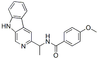 CAS#: 63885-64-3, N-(1-Methyl-9H-Pyrido[3,4-b]Indol-3-Ylmethyl)-4-Methoxybenzamide