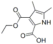 CAS#: 63900-79-8, 3-Ethoxycarbonyl-4,5-Dimethyl-1H-Pyrrole-2-Carboxylic Acid