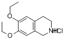 CAS#: 63905-65-7, 6,7-Diethoxy-1,2,3,4-Tetrahydroisoquinoline Hydrochloride