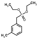 CAS 登录号：63909-50-2， 二乙基(3-甲基苄基)膦酸酯