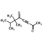 CAS#: 63922-61-2, 6,6,7-Trimethyl-3-octyne-2,5-dione
