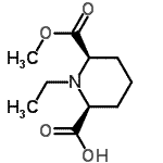 CAS#: 639461-89-5, (2S,6R)-1-Ethyl-6-(methoxycarbonyl)-2-piperidinecarboxylic acid