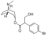 CAS#: 63978-22-3， 4-Bromo-alpha-(Hydroxymethyl)Benzeneacetic Acid 8-Methyl-8-Azabicyclo[3.2.1]Octan-3-Yl Ester