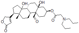 CAS#: 63979-68-0, Strophanthidin 3-[(Dipropylamino)Acetate]