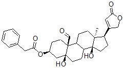 CAS#: 63979-71-5, 5,14-Dihydroxy-19-Oxo-3beta-[(Phenylacetyl)Oxy]-5beta-Card-20(22)-Enolide