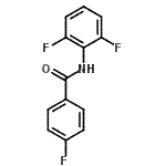 CAS 登录号：639811-17-9， N-(2,6-二氟苯基)-4-氟苯甲酰胺