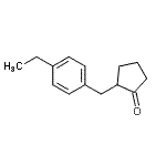 CAS#: 639857-67-3, 2-(4-Ethylbenzyl)cyclopentanone