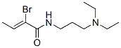 CAS 登录号：63992-52-9， N-(3-二乙基氨基丙基)-2-溴-2-丁烯酰胺