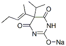CAS#: 64038-29-5, 5-Isopropyl-5-(1-Methyl-1-Butenyl)-2-Sodiooxy-4,6(1H,5H)-Pyrimidinedione