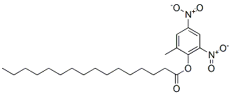 CAS 登录号：64046-73-7， 2-甲基-4,6-二硝基苯基棕榈酸酯